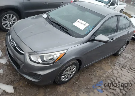 2015 Hyundai Accent Gls z USA, uszkodzony, nr VIN KMHCT4AE6FU857734